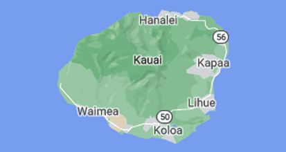 kauai map